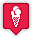 Ice cream parlours icon